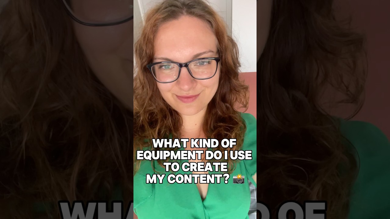 Here&rsquo;s a sneak peek into my content creation process! 🤗 #behindcamera