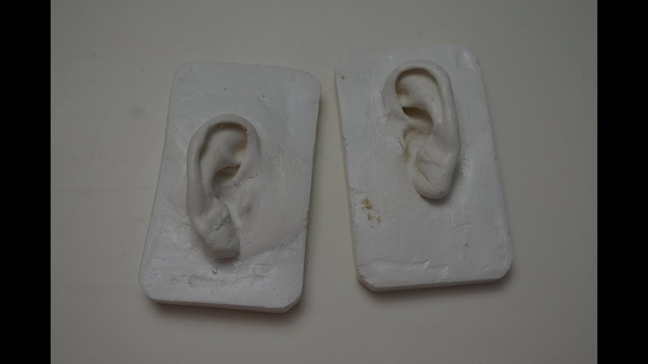 Como Fazer a Cópia das Orelhas / DIY Ear Cast (with eng. subs)