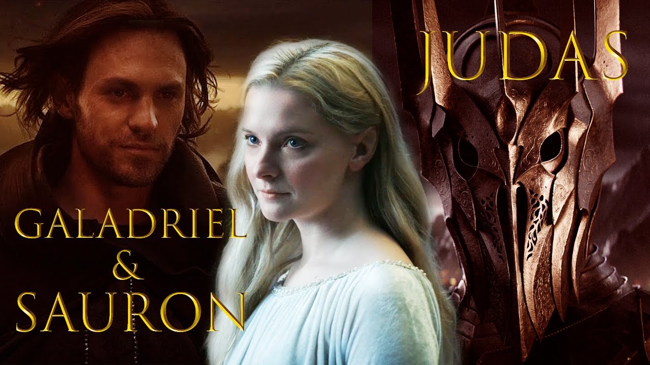 Galadriel & Sauron  - Judas by Lady Gaga | #Haladriel #Sauladriel #ringsofpoweredits #Haladrieledit