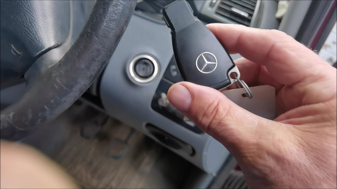 Проблемы с замком зажигания Mercedes Vito