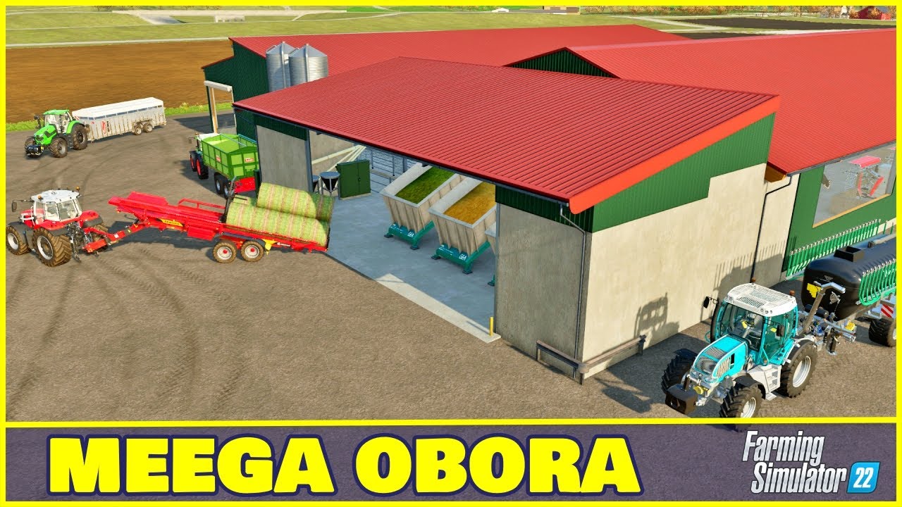 MEGA OBORA w Farming Simulator 22
