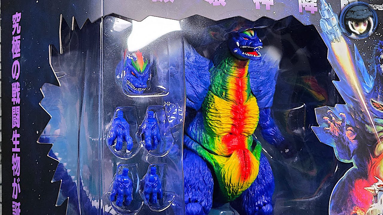 Super7 Godzilla Ultimates Poster Version SpaceGodzilla (1994) Kaiju Figure Review