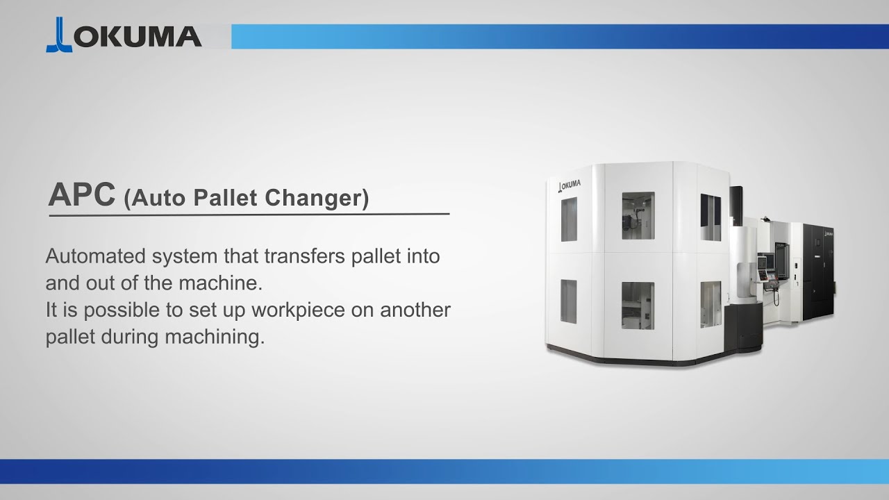 APC/Automated system【OKUMA CORPORATION JAPAN】