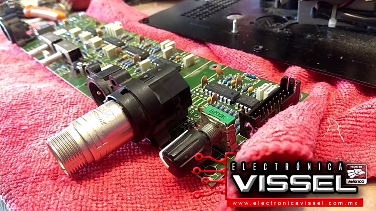 Cómo extraer conector un conector xlr atorado - Tutorial Vissel