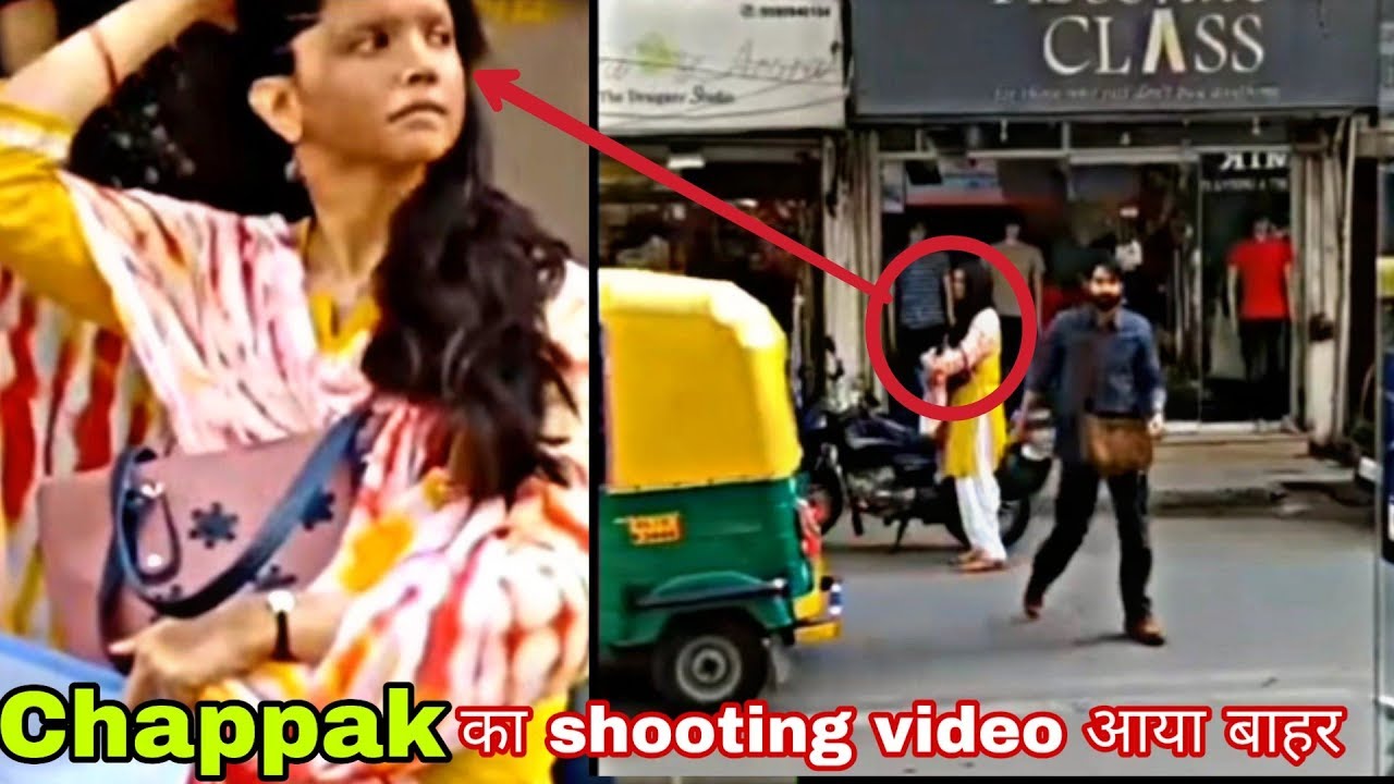 Chhapak movie shooting video By fan || chhapak movie shooting....