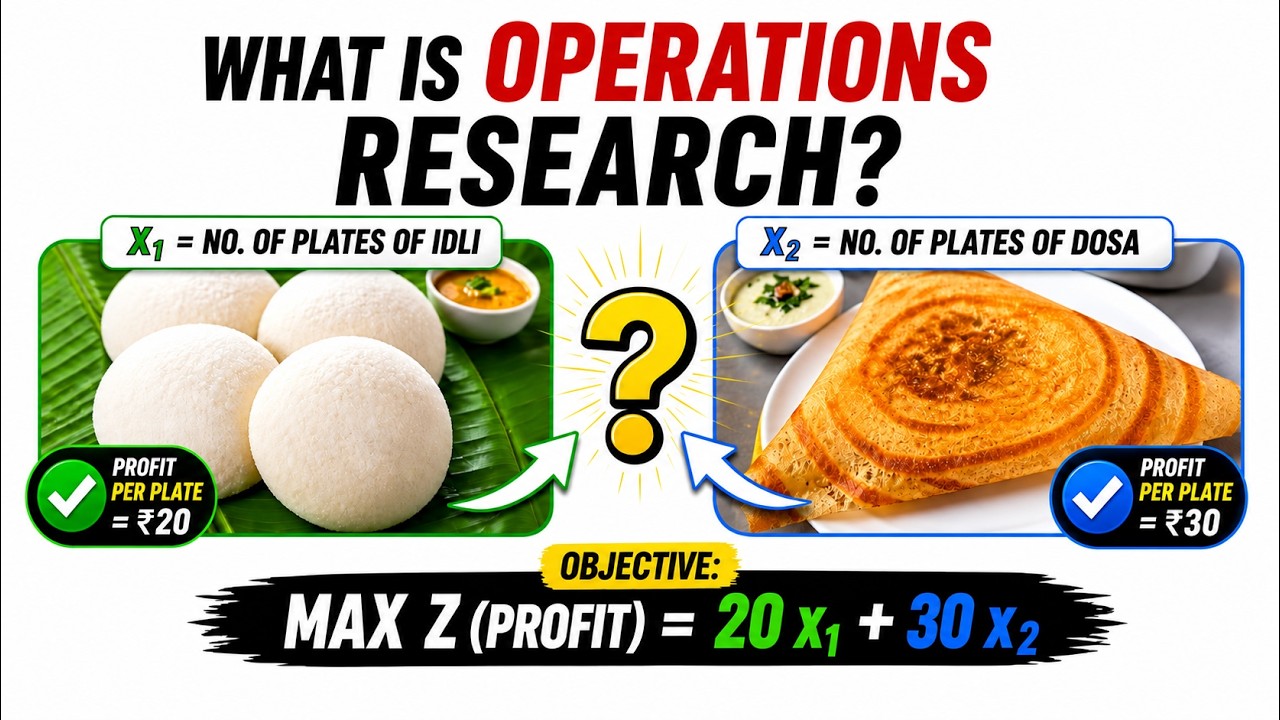 Lec-01 | What is Operations Research? | GATE Mechanical 2026 Preparation