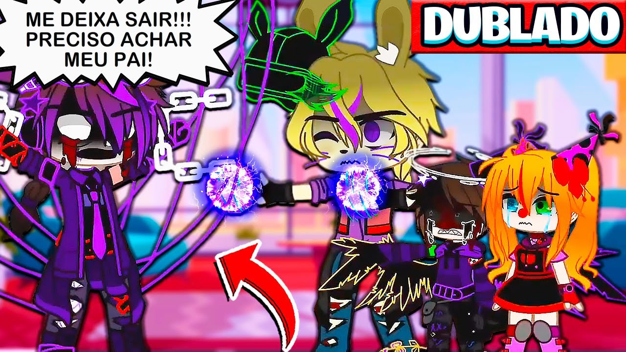 WILLIAM AFTON E MICHAEL BRIGAM 5 ! MINI FILME GACHA CLUB