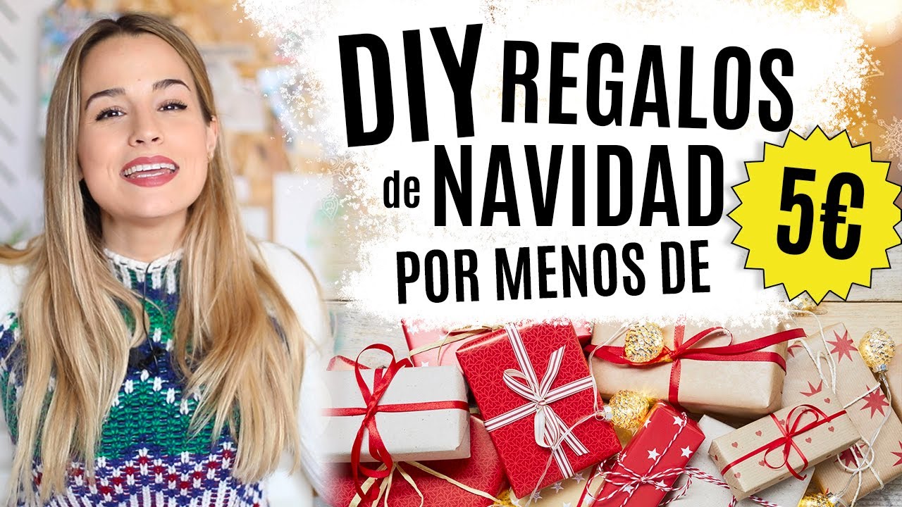 10 REGALOS de NAVIDAD DIY por menos de 5€ | originales & eco friendly