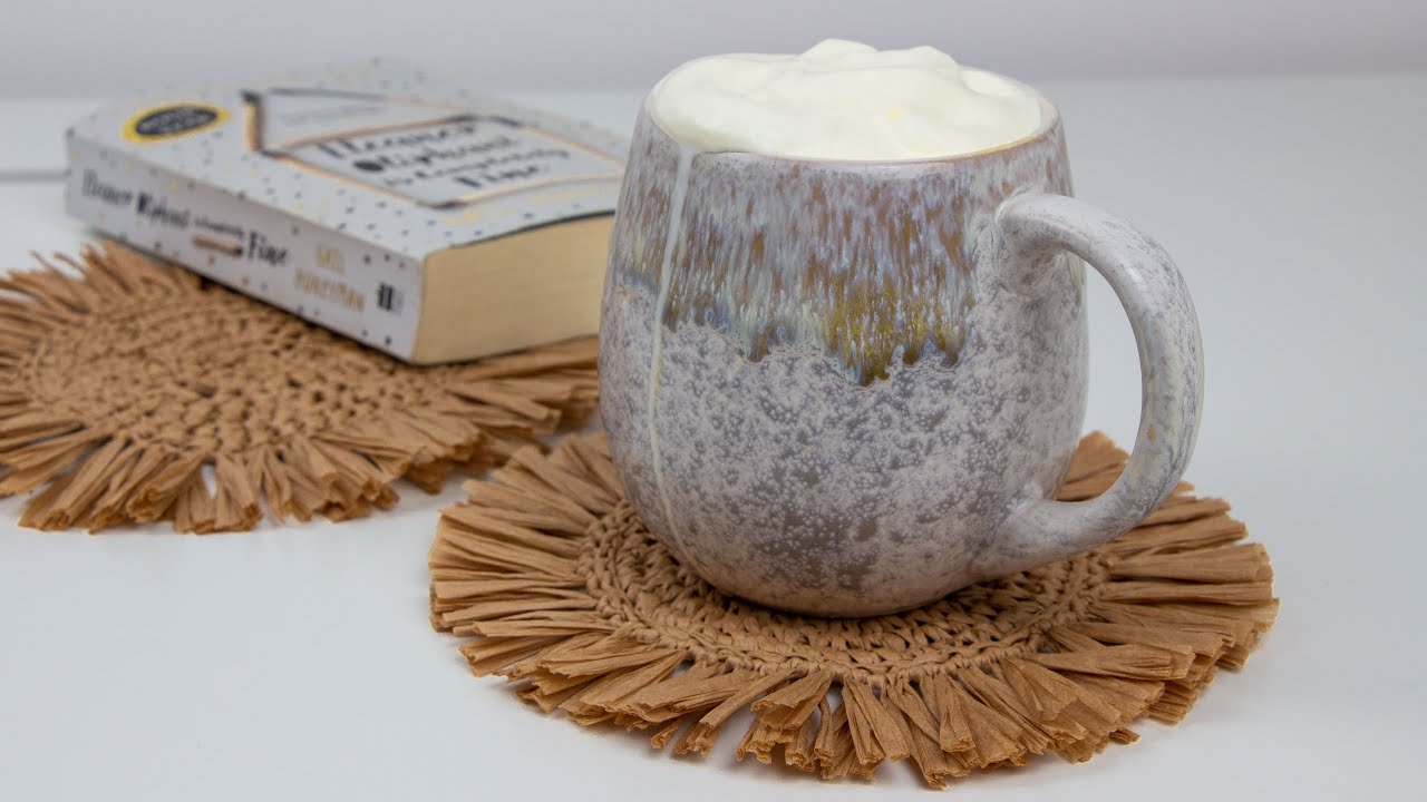 DIY Crochet Raffia Coaster - The Hook Nation