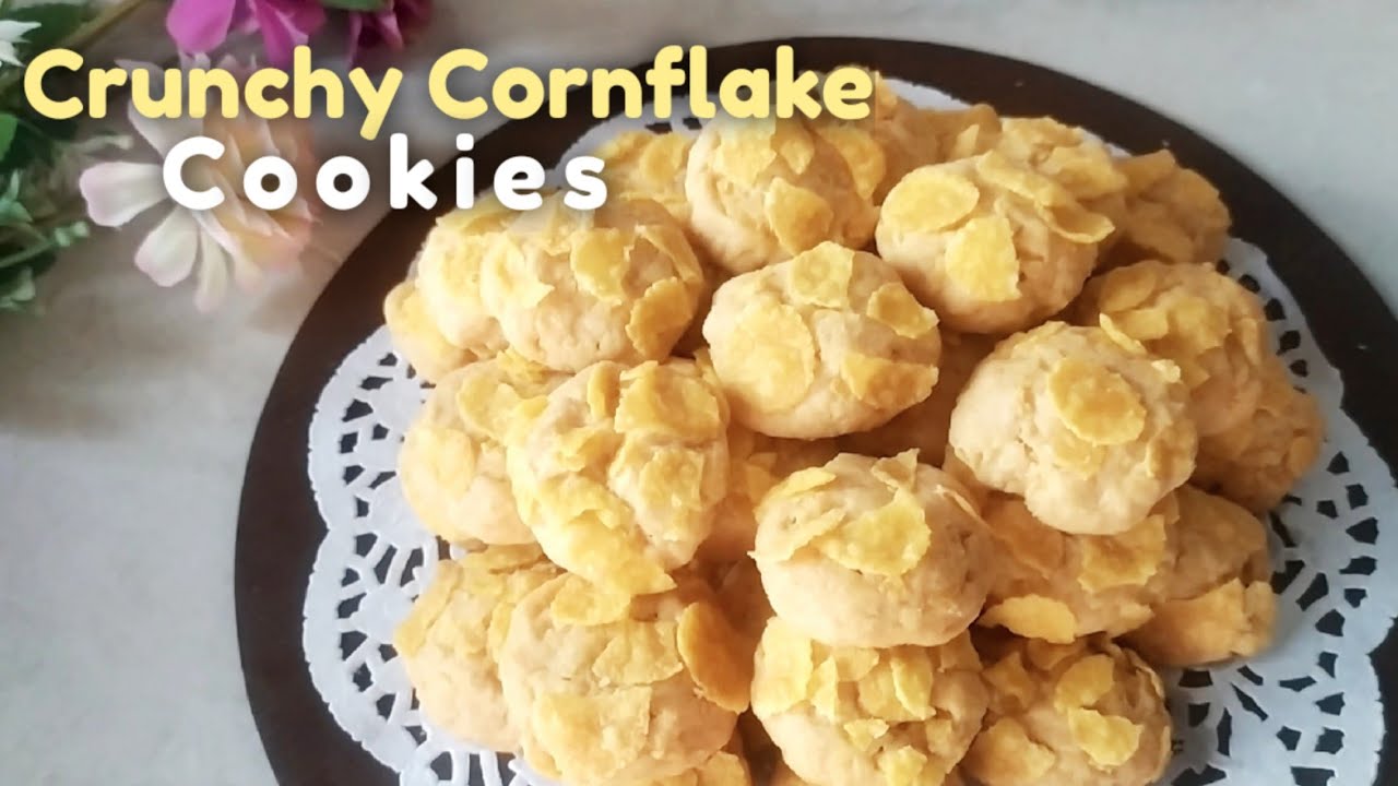 Kue Kering Cornflake | Crunchy Cornflake Cookies - Best Ever