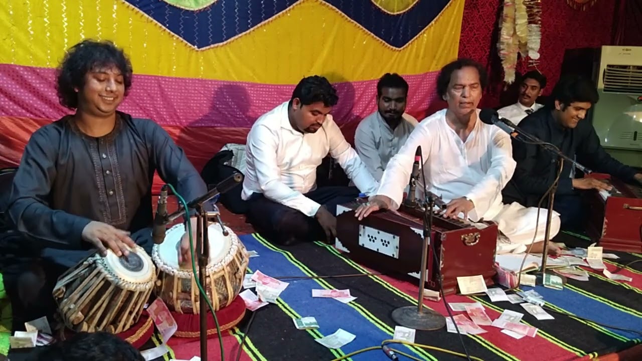 New Saleebi Geet RAQAS - E-JAMAL-E-Gul BADAN by Ustad Arshad Ali Mehdi Tabla by Sunny Jimmy