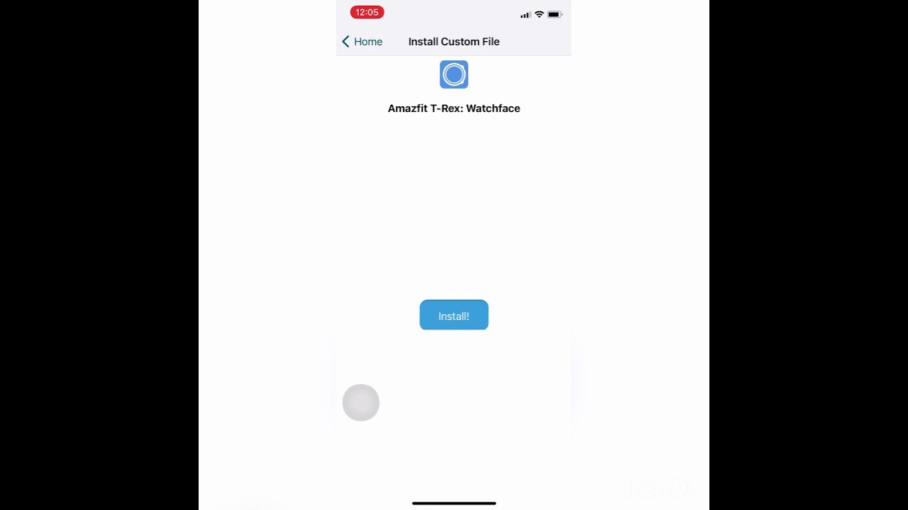 Amazfit T-Rex Watchfaces download from AmazFaces for iOS