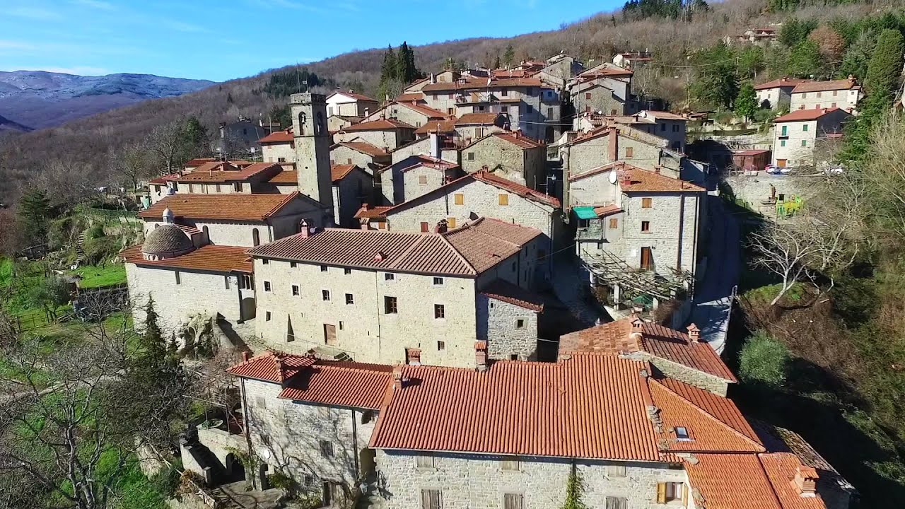Quota - Poppi - Casentino (Arezzo) Panorama 4.01.2016