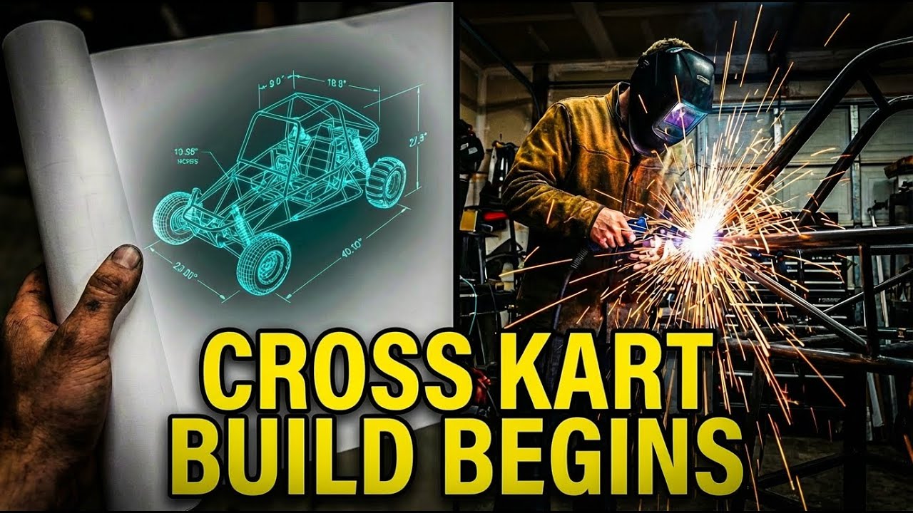 Cross Kart Frame Jig Setup for a Straight Frame!