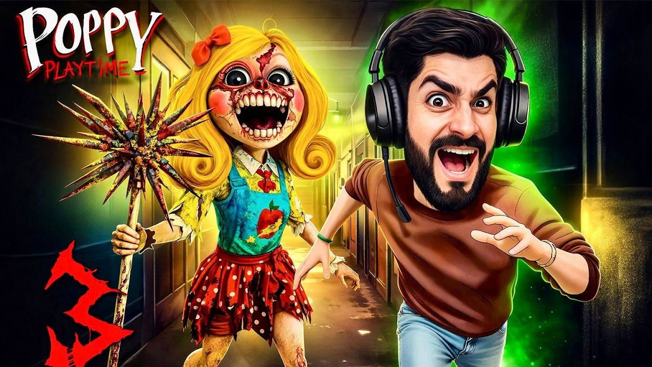 Failed My Exam So She Tried To Kill Me! 💀 Poppy Playtime Chapter 3