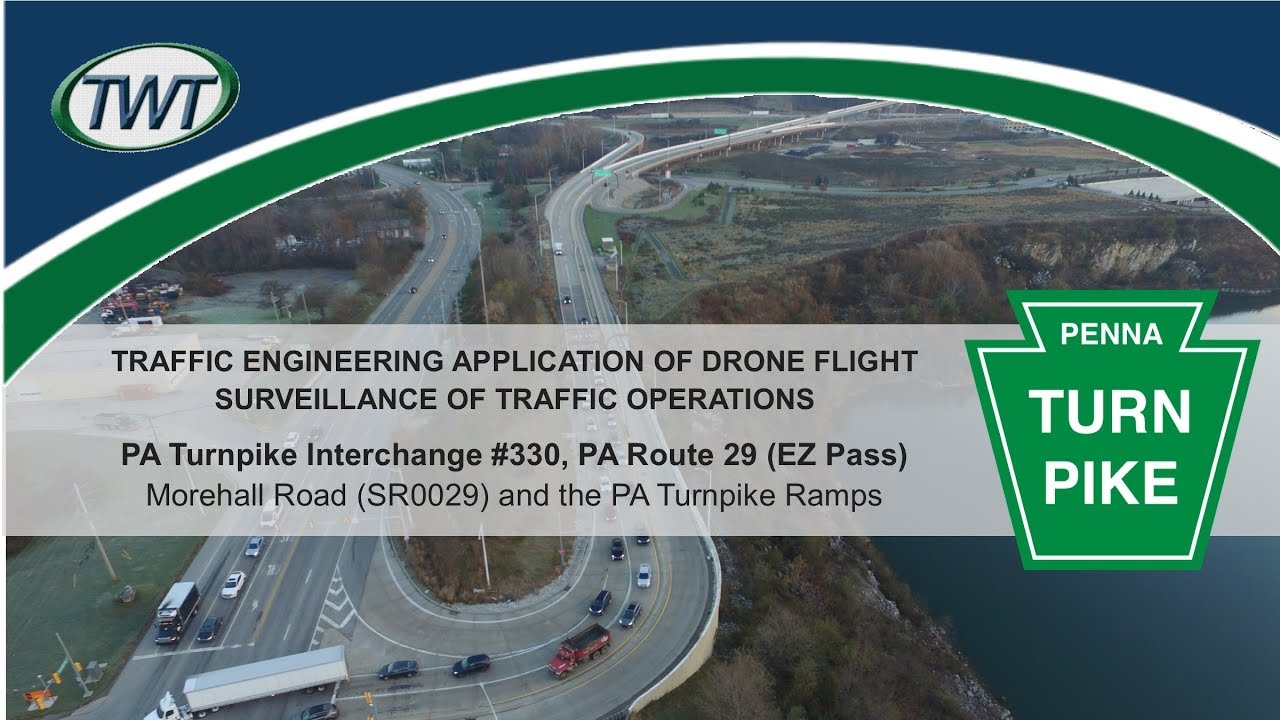Traffic Observation with Drone (Video at 1.5x real time)