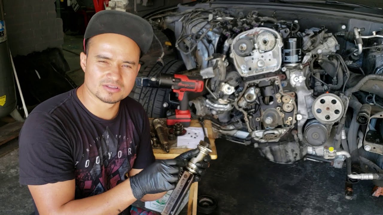 Audi 2009 2.0 TFSI FALLAS MAS COMUNES EN CADENA DE TIEMPO