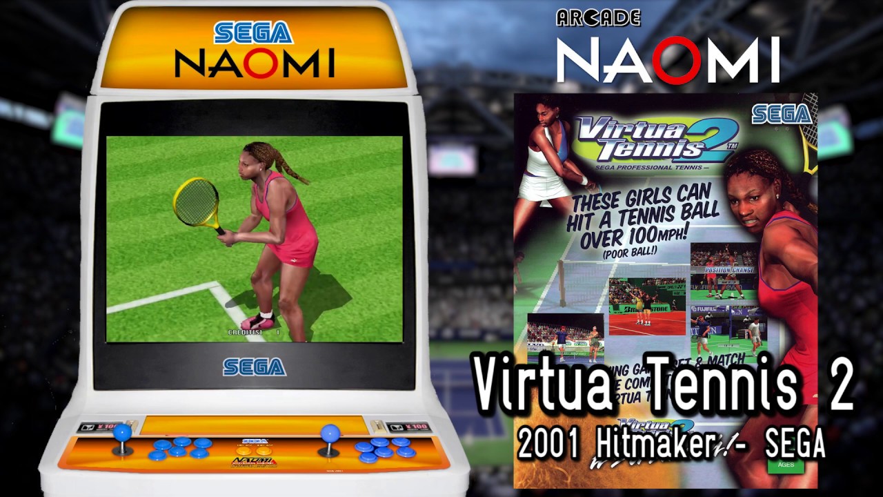 Virtua Tennis 2  ~ Sega NAOMI 2 ARCADE HD 60fps (No Commentary)