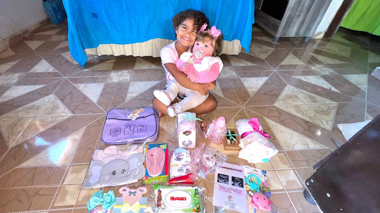 GANHEI UMA BEBÊ REBORN
