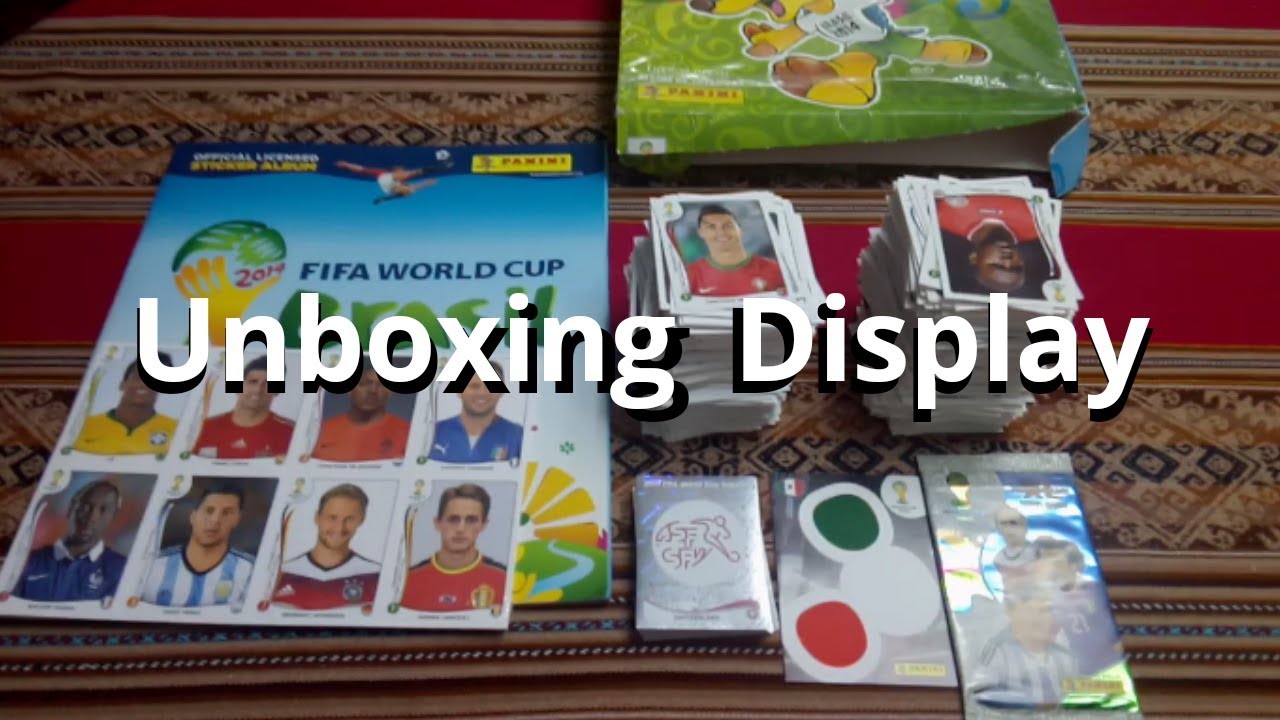 Unboxing Collector Box #1 Panini World Cup Brazil 2014 (Made in Italy)