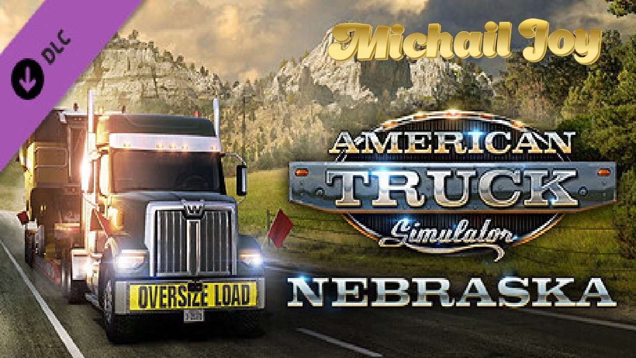 [ATS_1.53] Американские приключения ! Продолжаю смотреть новый штат Небраска !