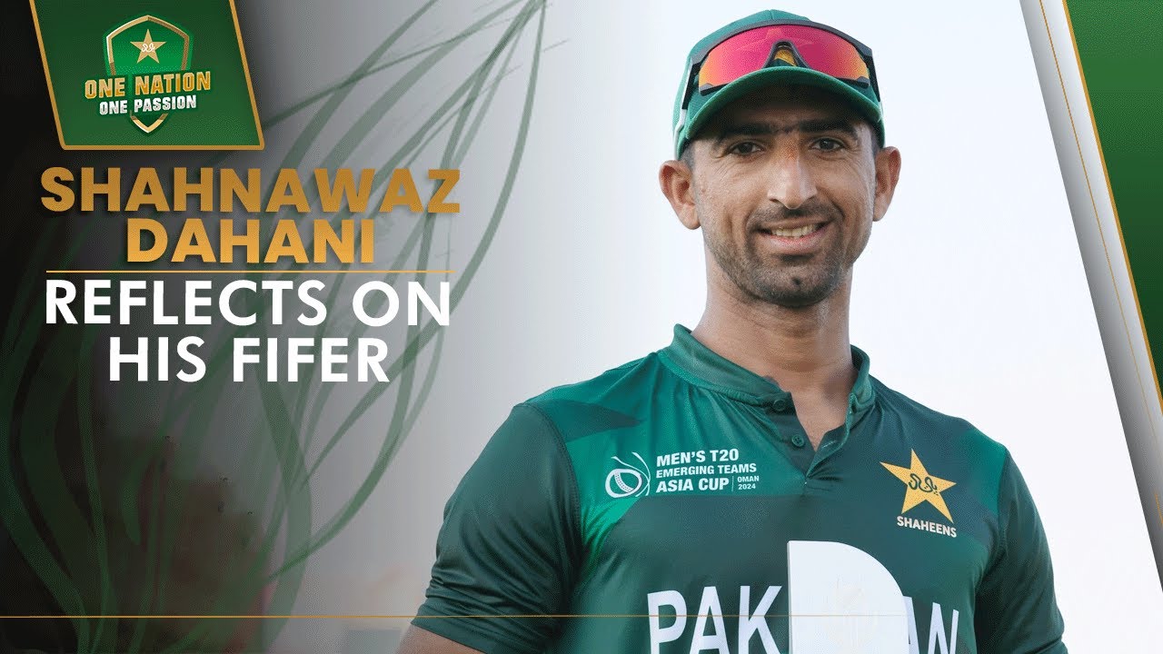Shahnawaz Dahani reflects on his fifer 🆚 UAE & looks ahead to Emerging Teams Asia Cup Semi-Final