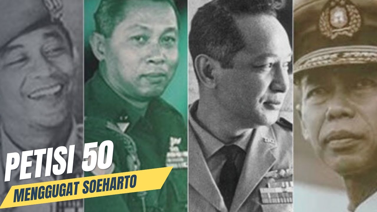 1980 Petisi 50 Menggugat Presiden Soeharto Menyalahgunakan Pancasila Sebagai Alat Membungkam Lawan