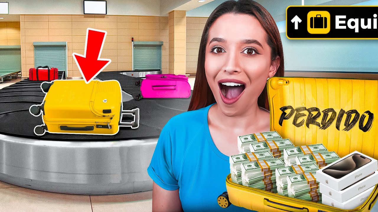 Compre $1000 de EQUIPAJE PERDIDO DE EXTRAÑOS! | Laura Mejia