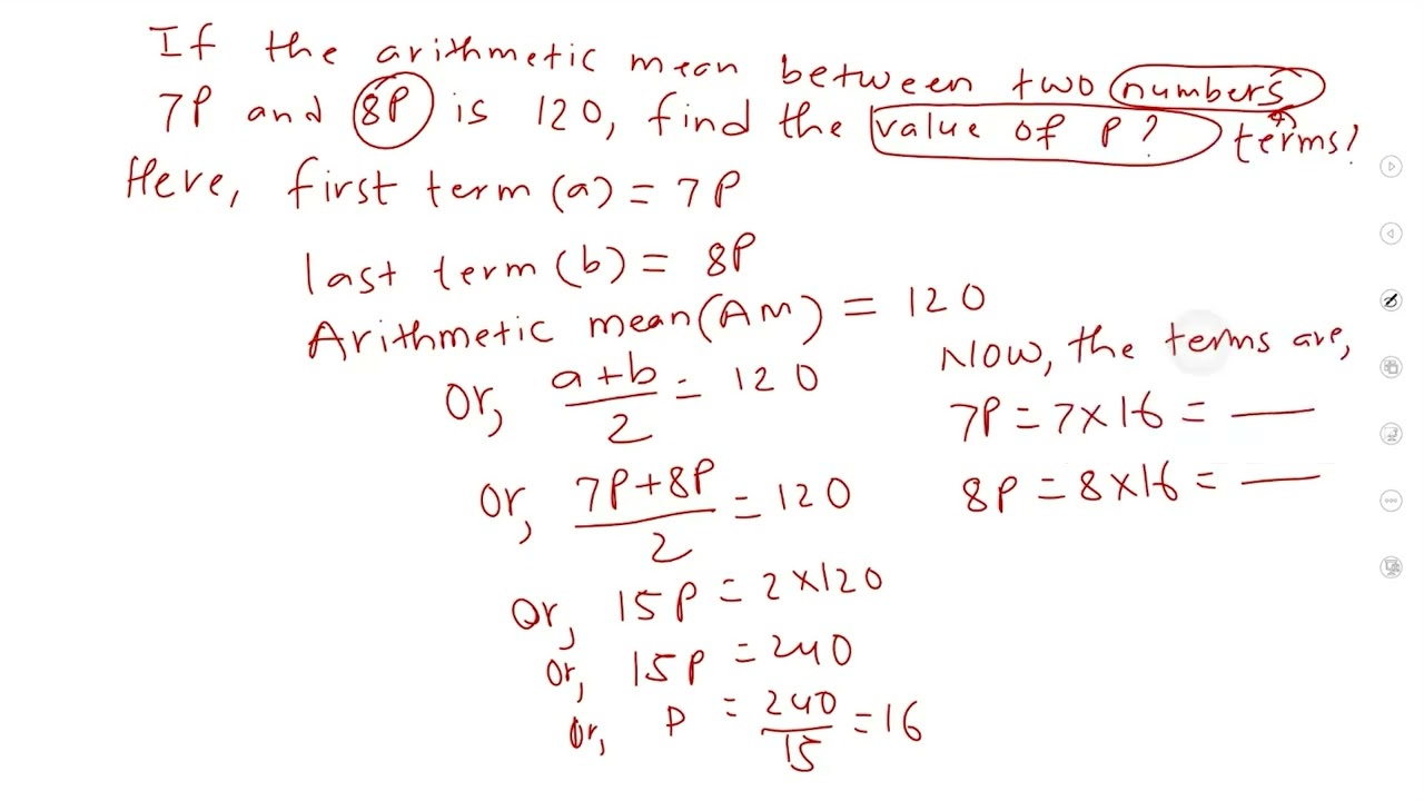 Arithmetic Mean, Geometric Mean, : SEE (Grade 10) - Math | Learnsic | Day 26