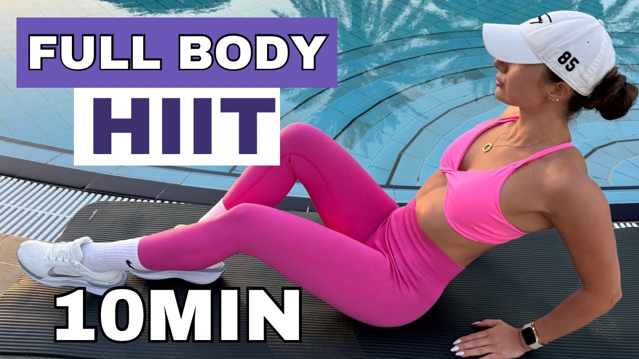 10 MIN HIIT Workout - No Jumping, No Equipment (Beginner Friendly)