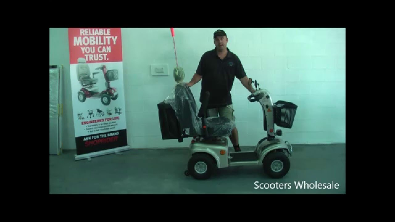 Shoprider allrounder mobility scooter