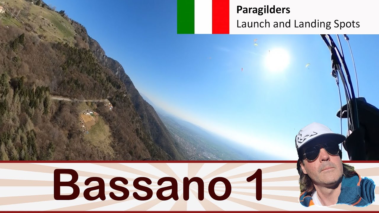 LL07 Bassano 1 - Paragliding in Bassano del Grappa Part 1/2 (Report & Test)