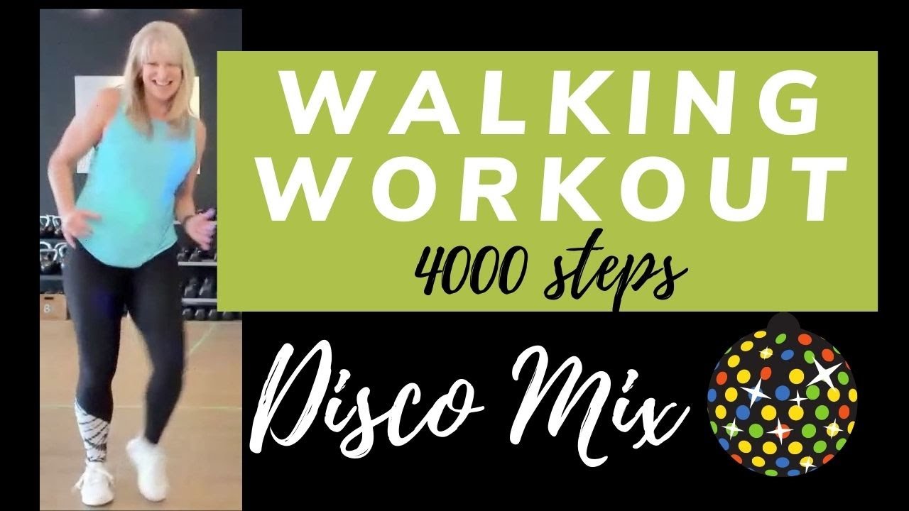 Quick 30 minute Disco Walk | Disco Hits Walking Workout 4000 steps at Home (shorter version)