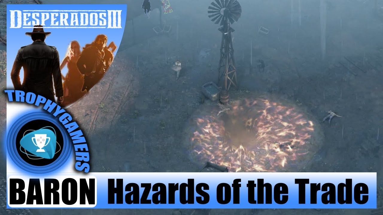Desperados 3 - Hazards of the Trade - The Baron’s Challenges Walkthrough Gameplay