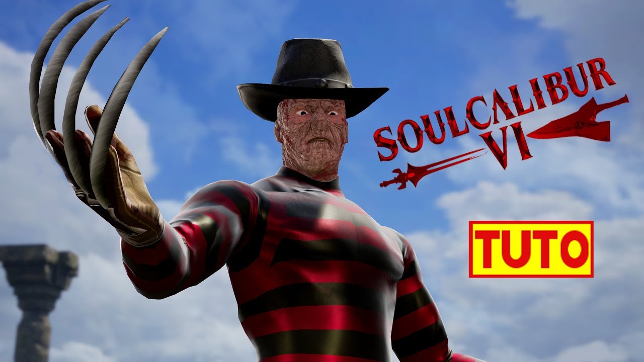SOULCALIBUR 6 TUTORIAL : HOW TO MAKE FREDDY KRUEGER