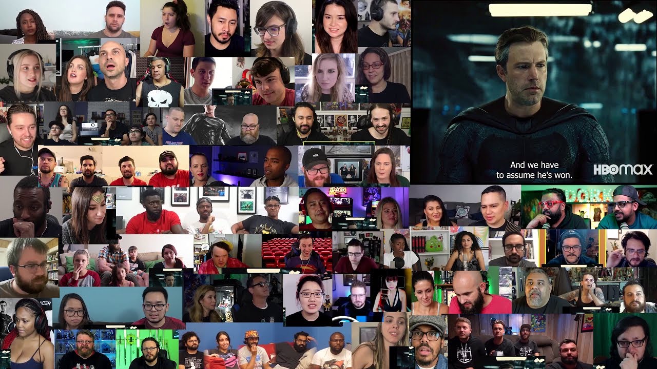 Zack Snyder’s Justice League Teaser Mega Reaction Mashup
