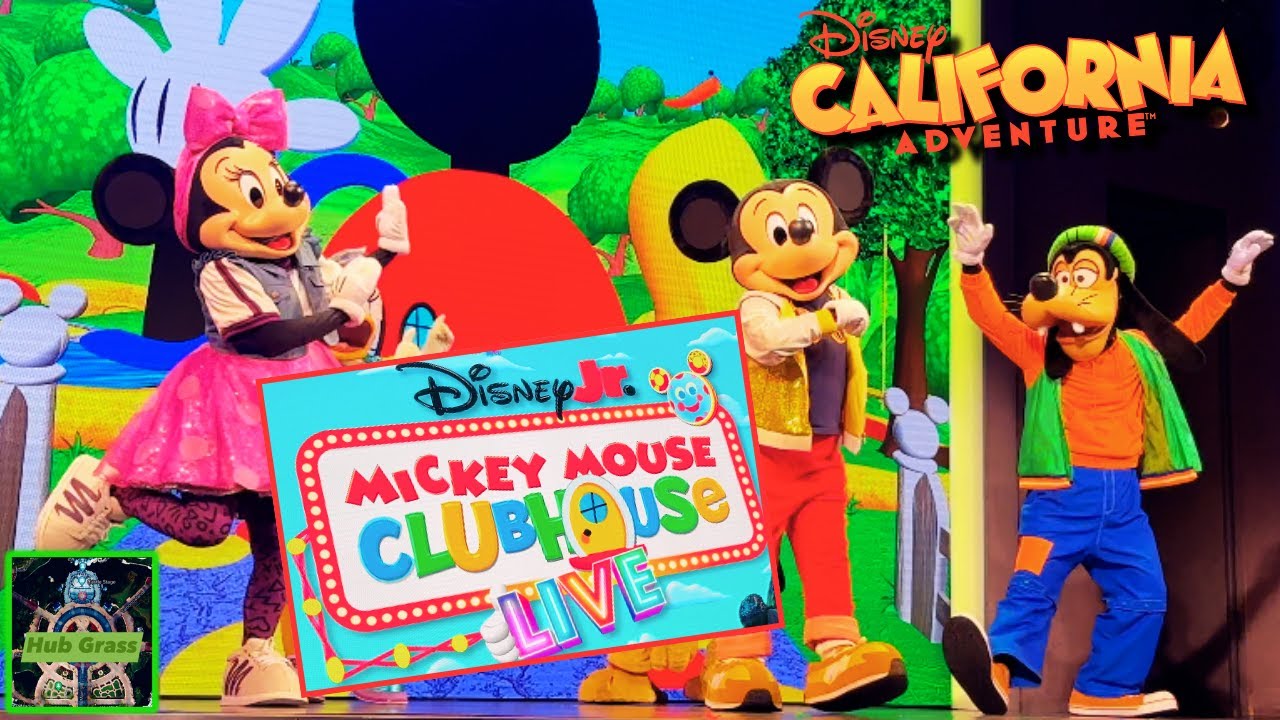 NEW Disney Jr. Mickey Mouse Clubhouse Live Show at Disney's California Adventure