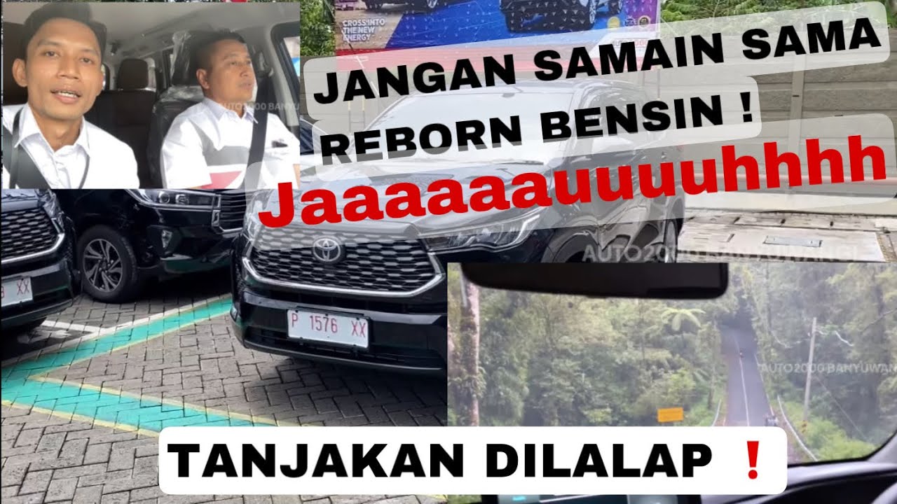 UJI IRIT DAN TANJAKAN INNOVA ZENIX GASOLINE | BERAPA KONSUMSI BBM ZENIX? | TANJAKAN EREK-EREK IJEN