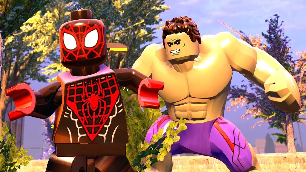LEGO HULK VS LEGO SPIDERMAN 🎬 Lego Marvel Super heroes