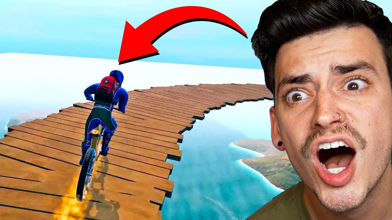 I Found THE WEIRDEST BIKING GAME EVER!