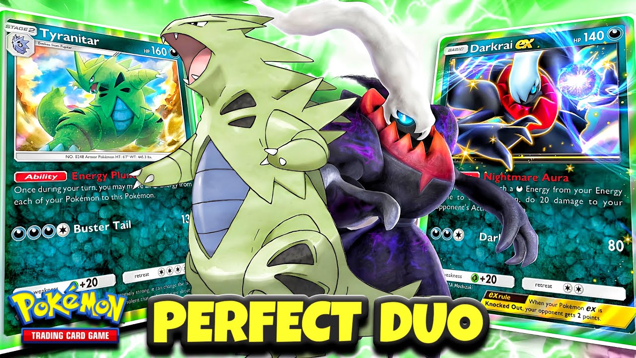 Tyranitar and Darkrai are Made for Each Other in Pokemon Pocket!