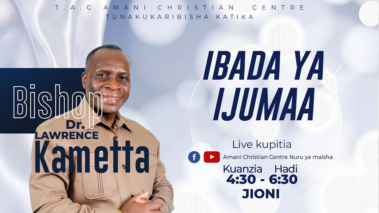 🔴LIVE | KARIBU KWENYE IBADA YA MAOMBI NA MAOMBEZI | IJUMAA | 13.03.2026