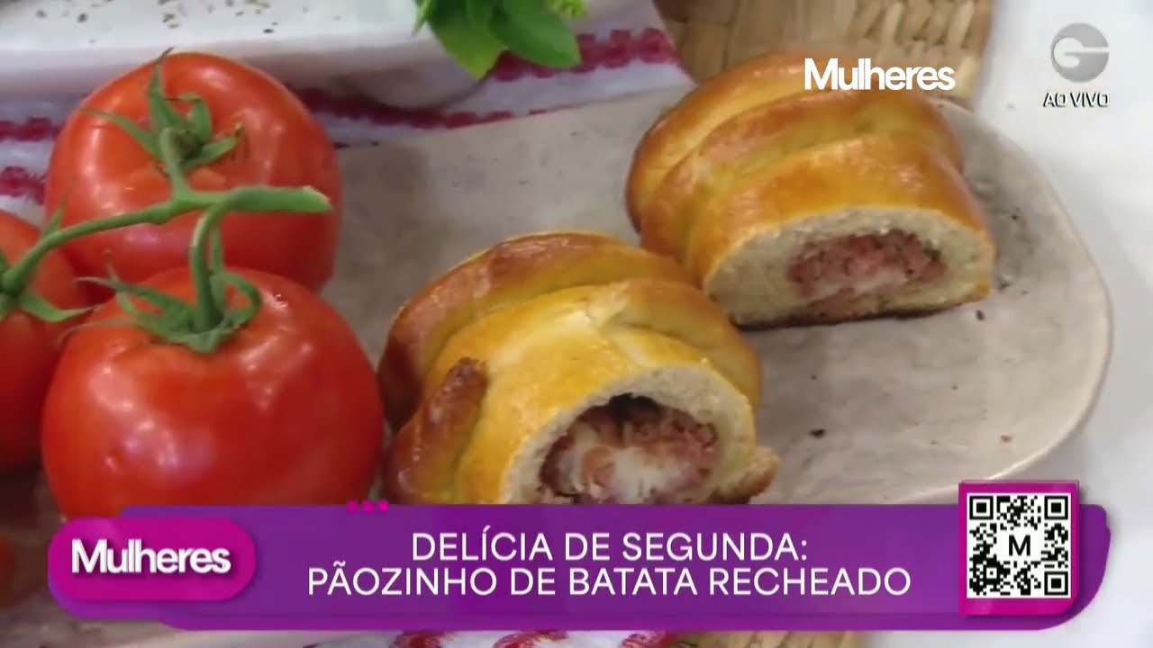 PÃOZINHO DE BATATA fácil, macio e delicioso - Mulheres (09/03/2026)