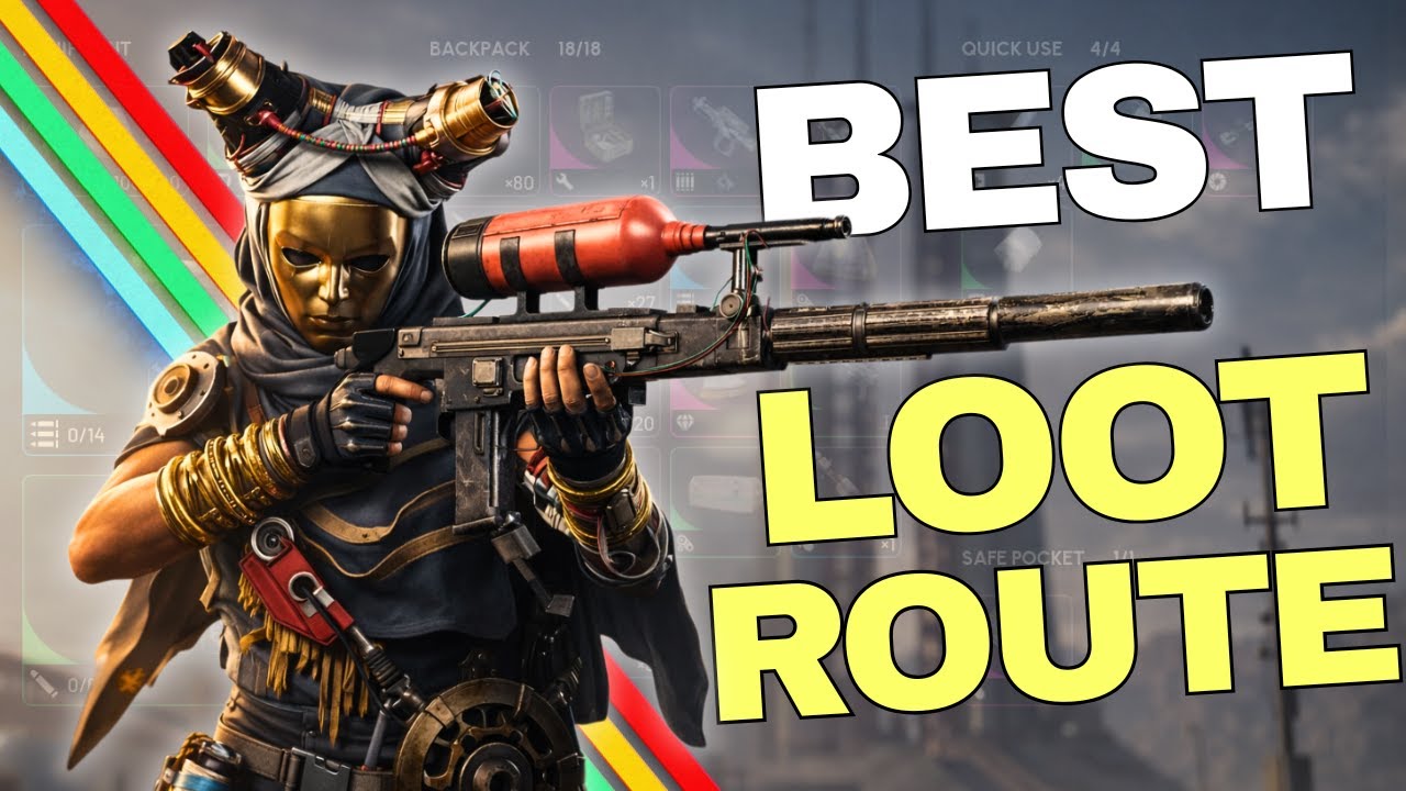 The BEST Loot Route on Spaceport *SOLO* In ARC Raiders