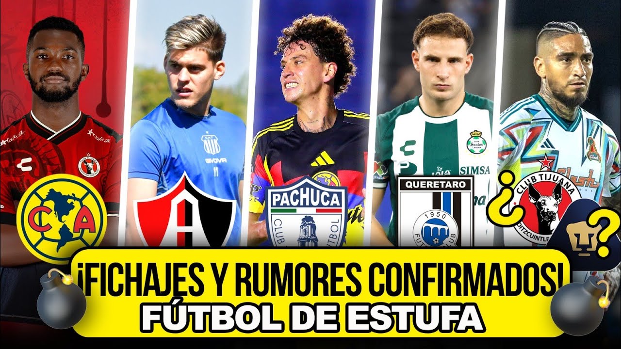 FICHAJES CONFIRMADOS Y RUMORES CLAUSURA 2026 | BRIAN ES DE CHIVAS, VITINHO AL AMERICA? VARGAS 2027