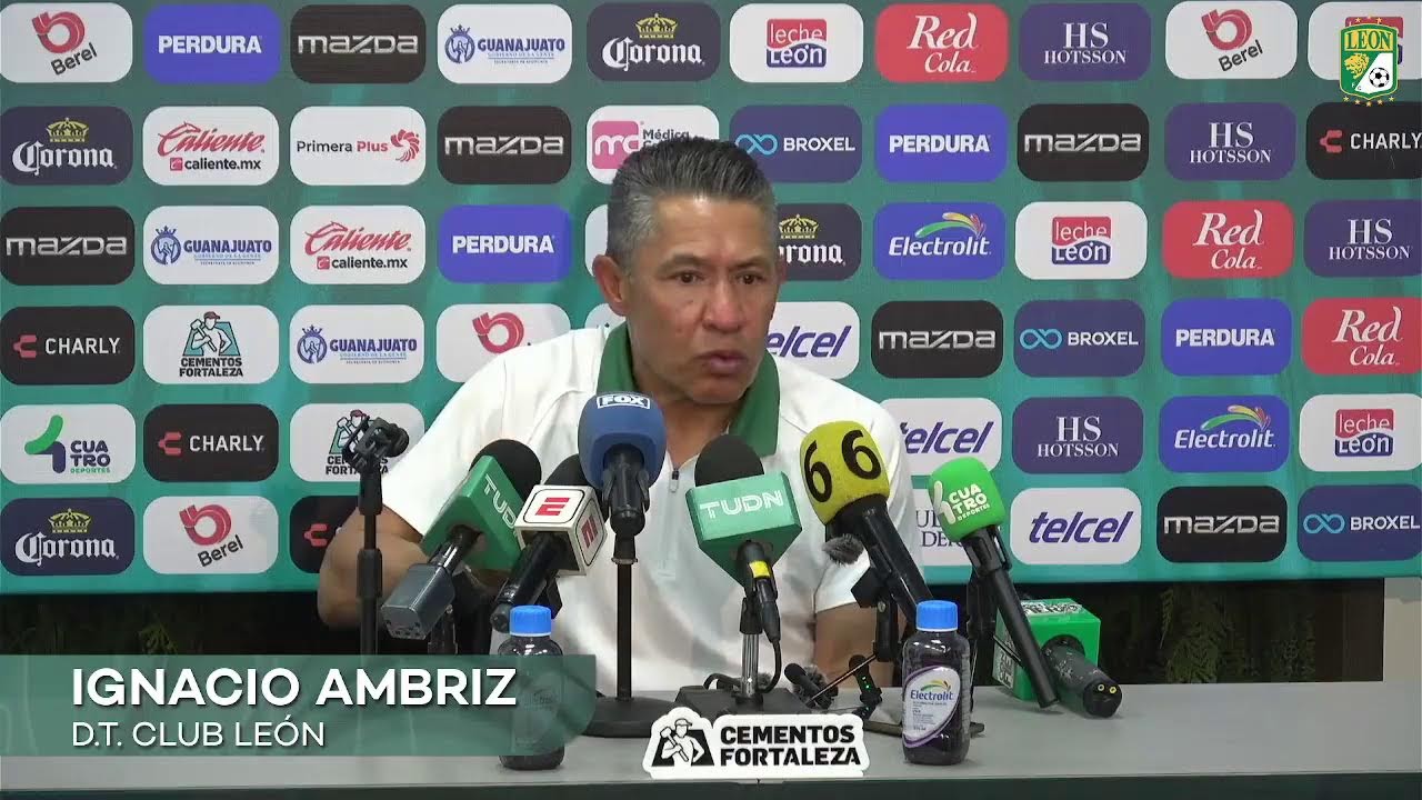 J8 | CONFERENCIA DE PRENSA | IGNACIO AMBRIZ / D.T. CLUB LEÓN