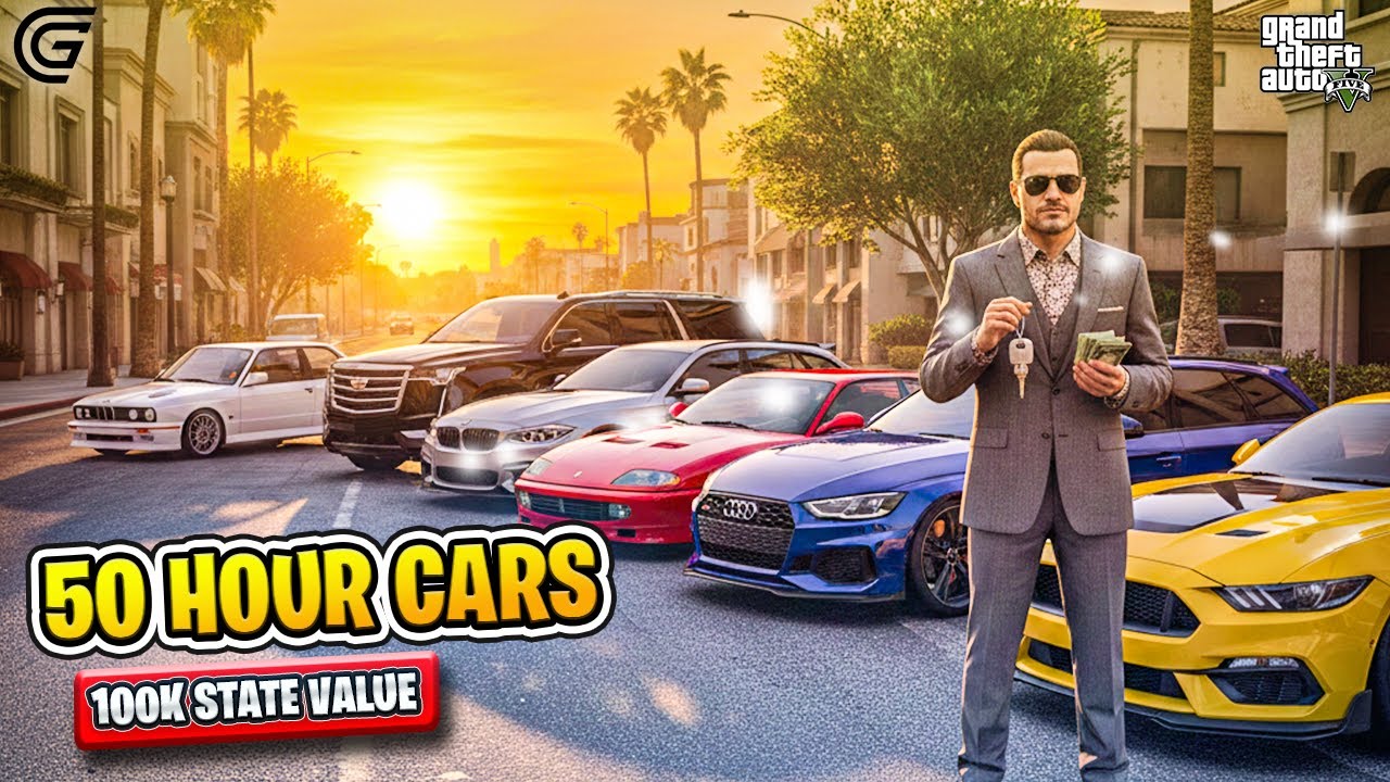 Top 5 50-Hour Cars in Grand RP That Are Totally Worth It