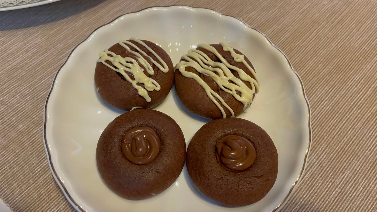 Nutelotti | Ukusni keksići od samo 3 sastojka| Tasty cookies with just 3 ingredients