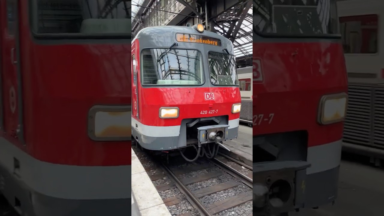 DB 420 427-7 der S-Bahn K&ouml;ln S 12 nach Blankenberg M&auml;rz 2023 #sbahn #br420