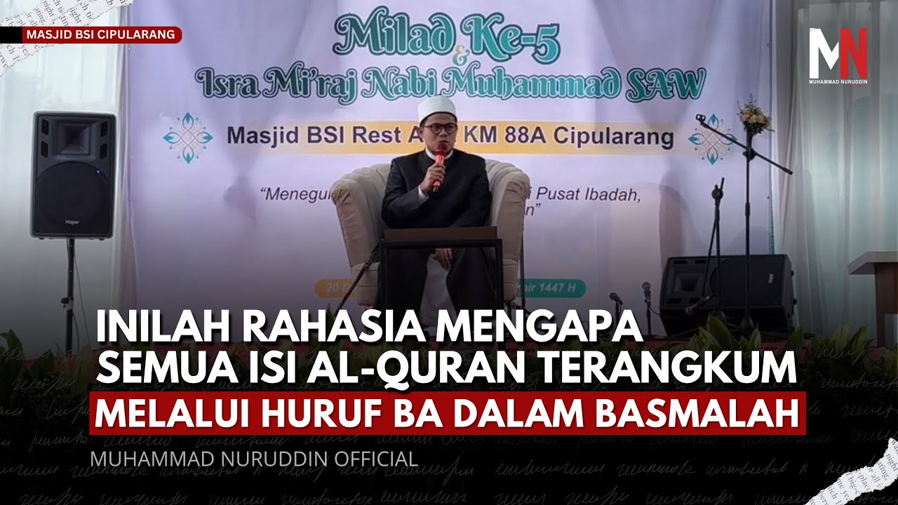 Mengapa Huruf Ba dalam Basmalah Disebut Ringkasan Al-Quran? 